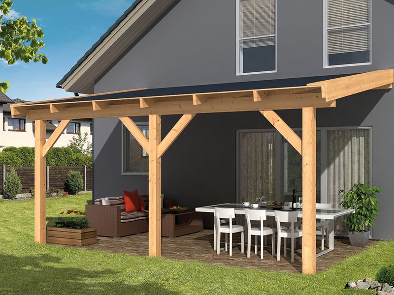 houten veranda online bestellen