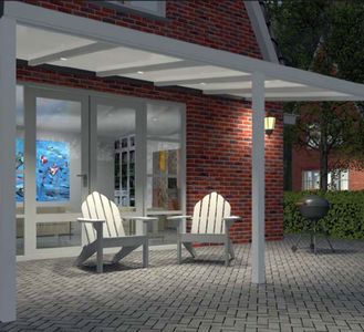 veranda aluminium zelfbouw