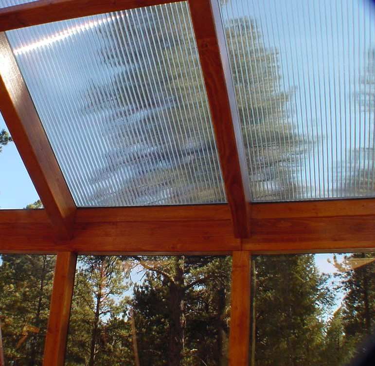 polycarbonate transparent veranda