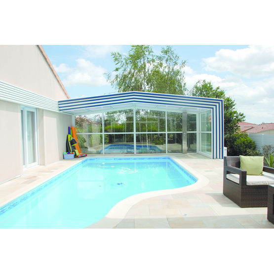 veranda telescopique pour piscine
