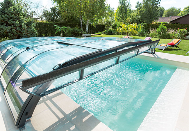 veranda rideau abri de piscine
