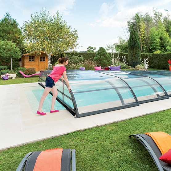 veranda piscine rideau