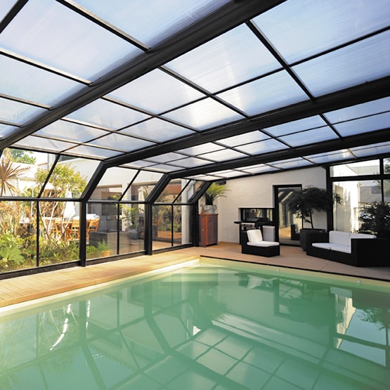 veranda telescopique pour piscine
