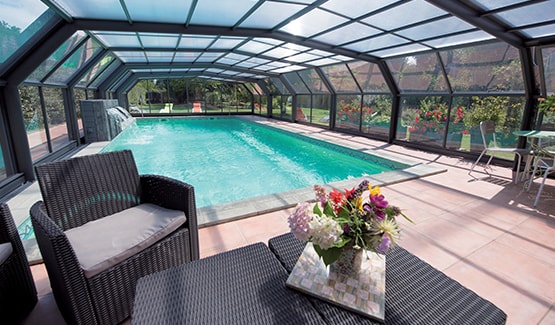 veranda rideau abri de piscine