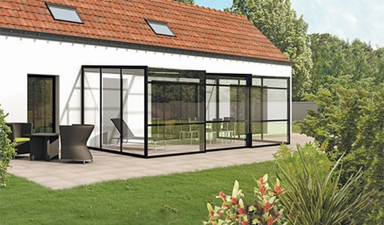 veranda rideau coulissant