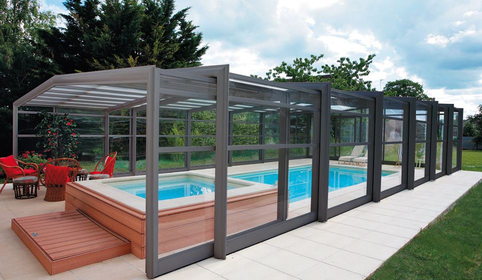 veranda piscine en kit