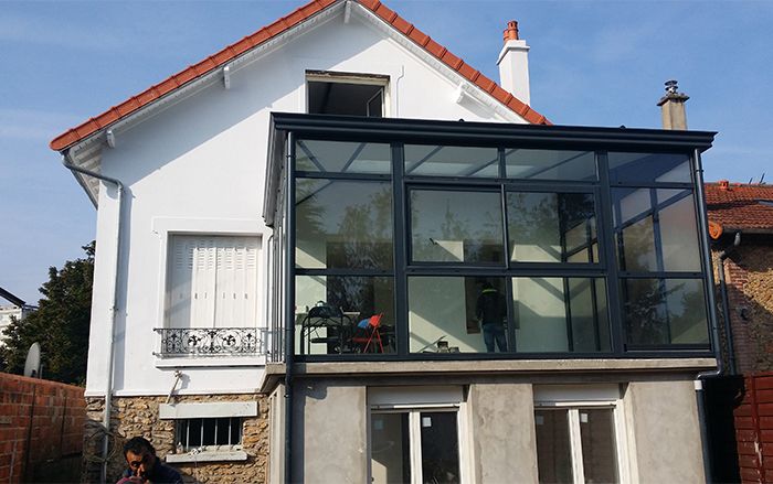 veranda grande hauteur