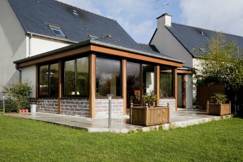 veranda en bretagne