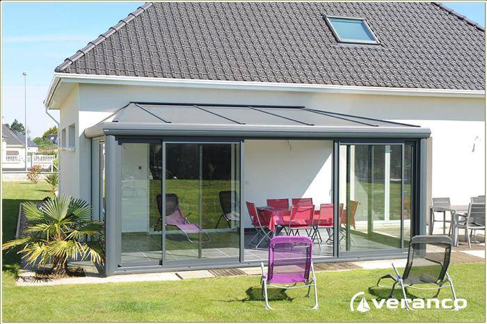 modele de veranda d'angle