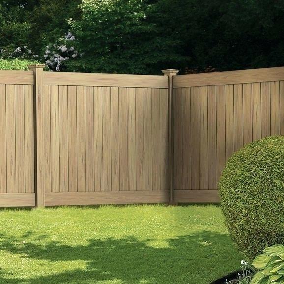 veranda vinyl fence at home depot