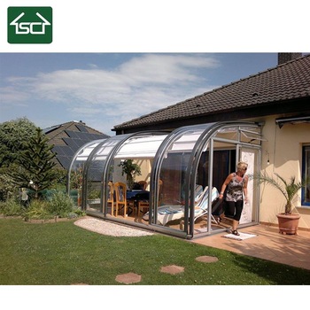 veranda aluminium polycarbonate