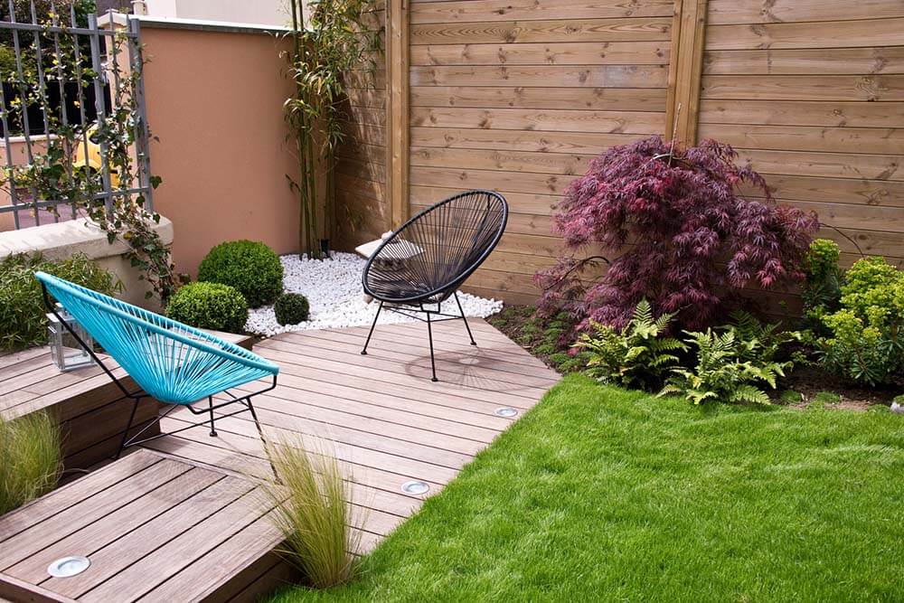 veranda pour petit jardin