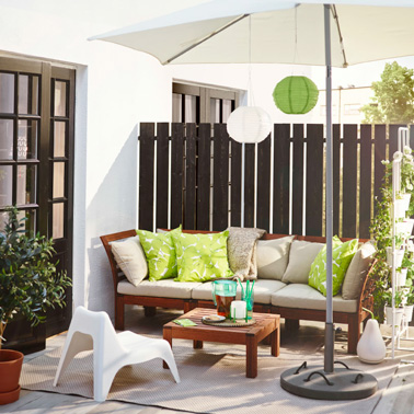 salon pour veranda ikea