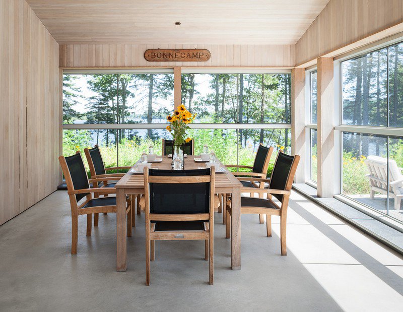 amenagement veranda contemporaine