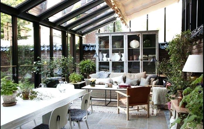 comment amenager une veranda en longueur