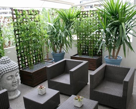 amenager veranda zen