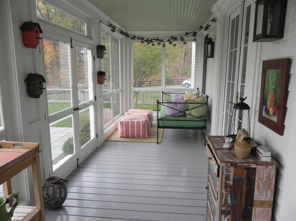 une veranda chambre