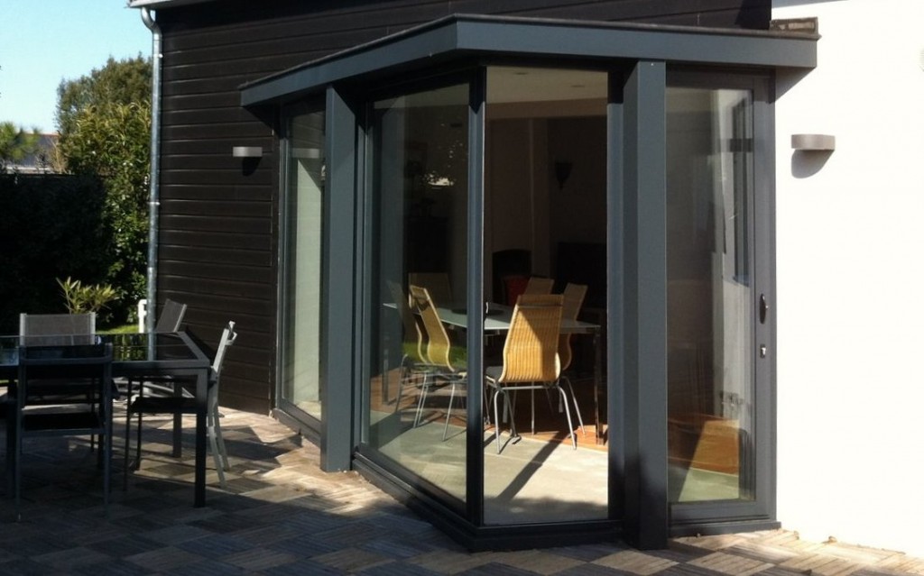 petite veranda d'angle
