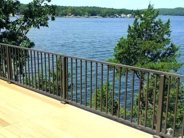 veranda metal gate
