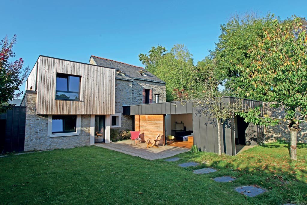 veranda ou extension en bois