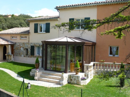 veranda exagonale