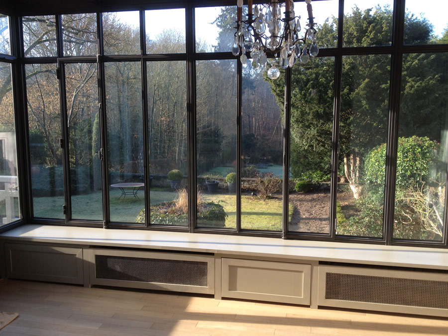 veranda acier paris