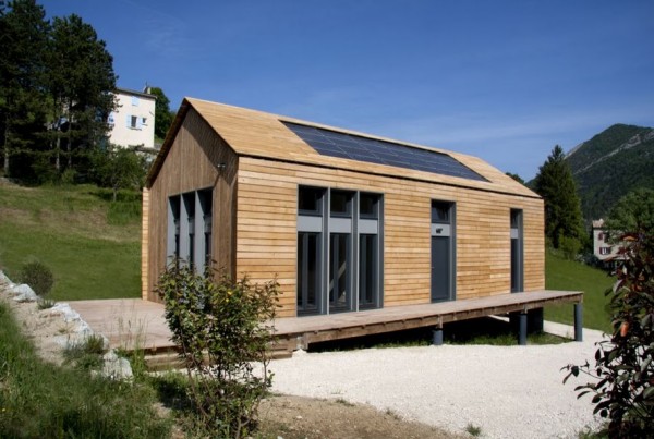veranda maison passive