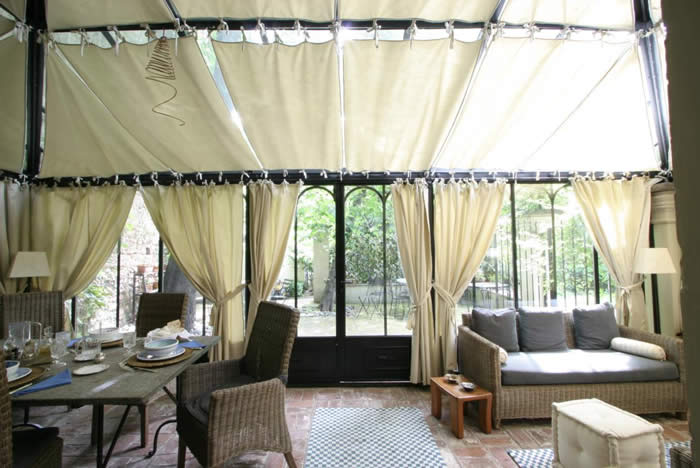 store plafond veranda castorama