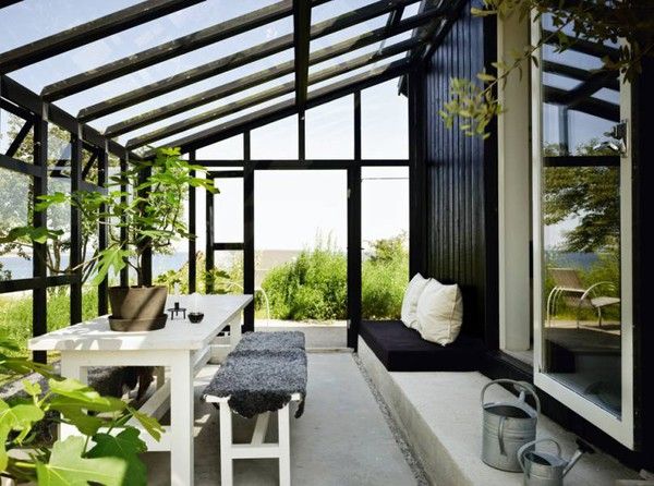 veranda non adossee