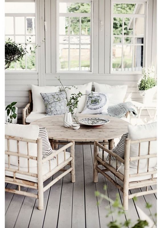 lounge stoel veranda