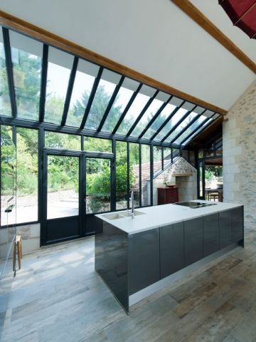 veranda design industriel