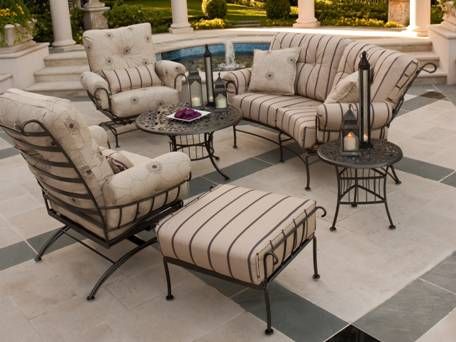 mobilier de veranda en fer forge
