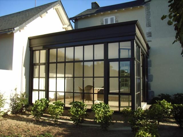 veranda acier en kit