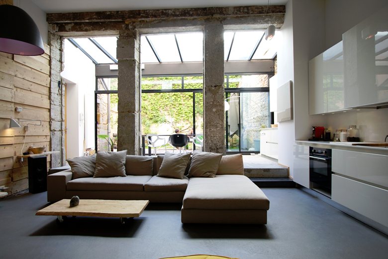 veranda salon moderne