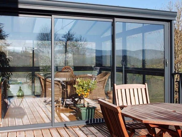 veranda alu glass