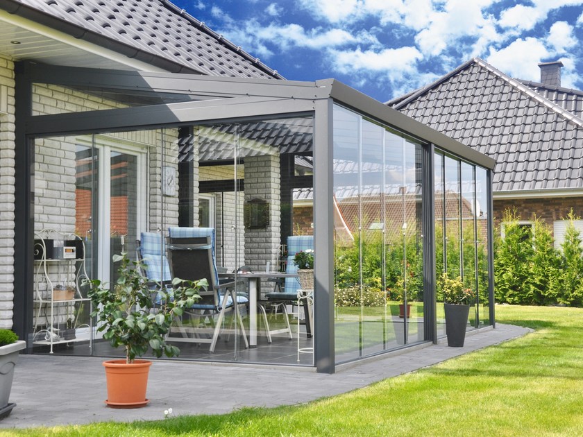 aluminium glass veranda