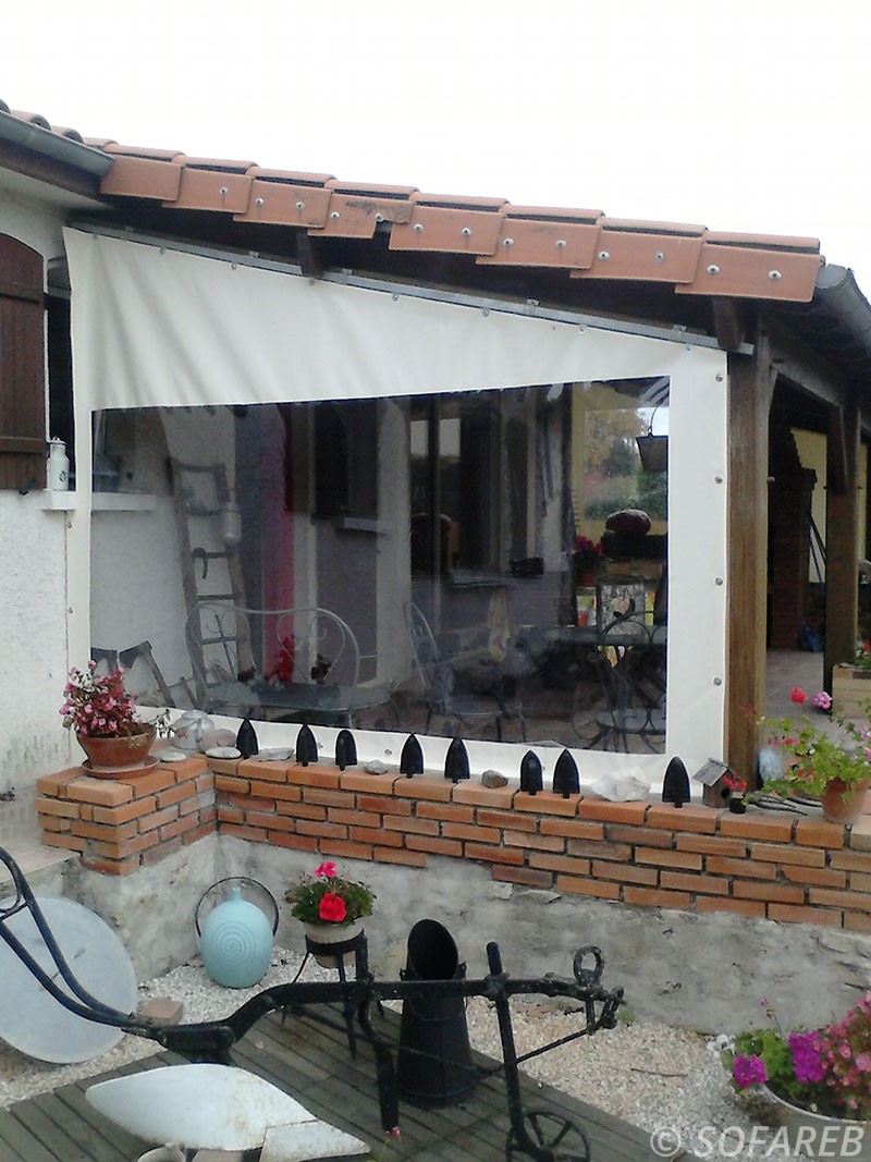 veranda en bache