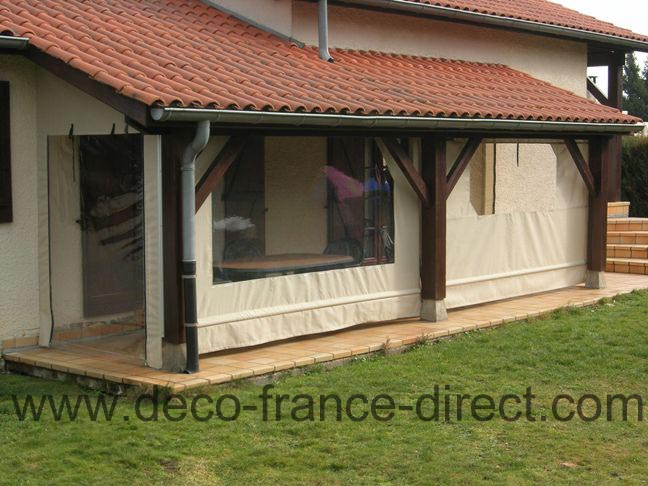 veranda toile coulissante