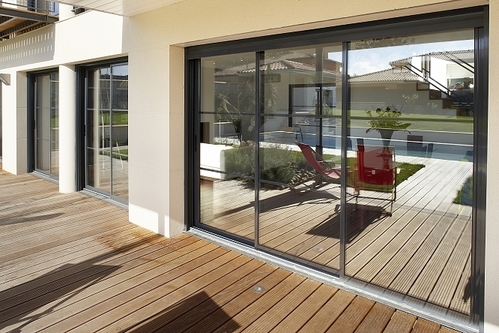 veranda baie coulissante