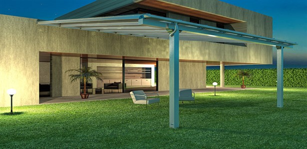 metal veranda modelleri