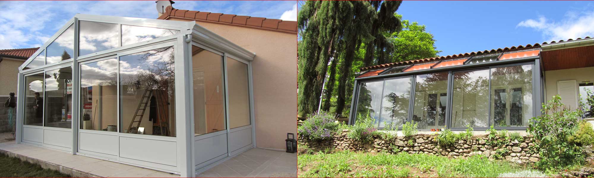 veranda aluminium loire