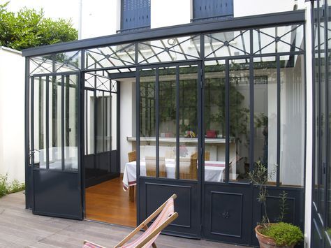 veranda ferronnerie d'antan
