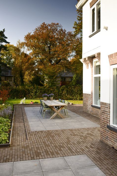 betontegel veranda