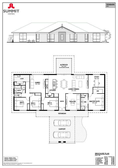 plan veranda metallique