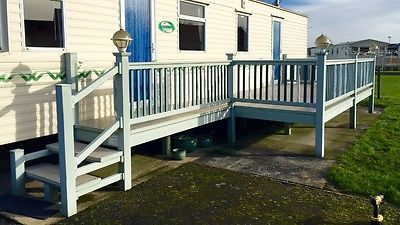 metal veranda for static caravan