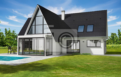 veranda en lotissement