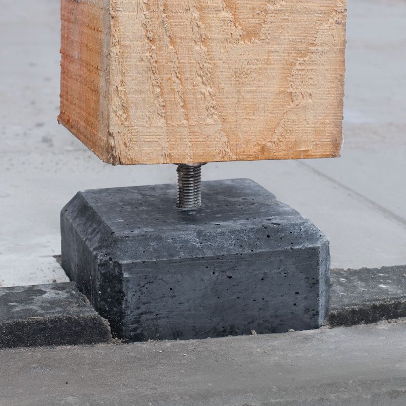beton onder veranda