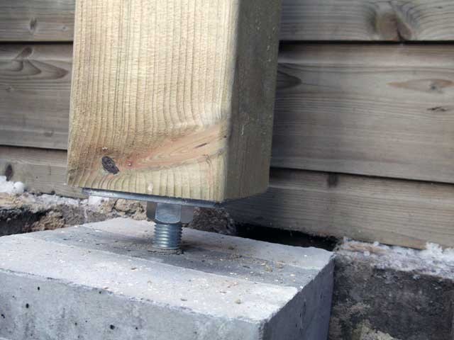betonvoet veranda