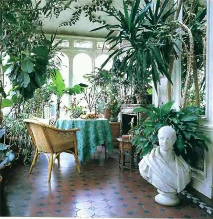 plantes jardin d'hiver veranda