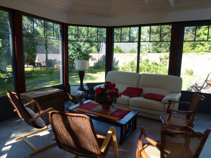 veranda bois cotes d'armor
